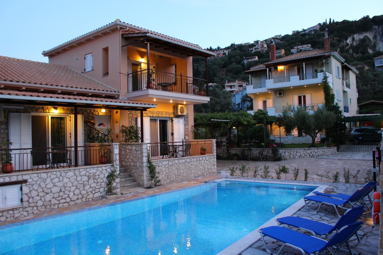 Alkionis Pool View Apartments Lefkáda エクステリア 写真